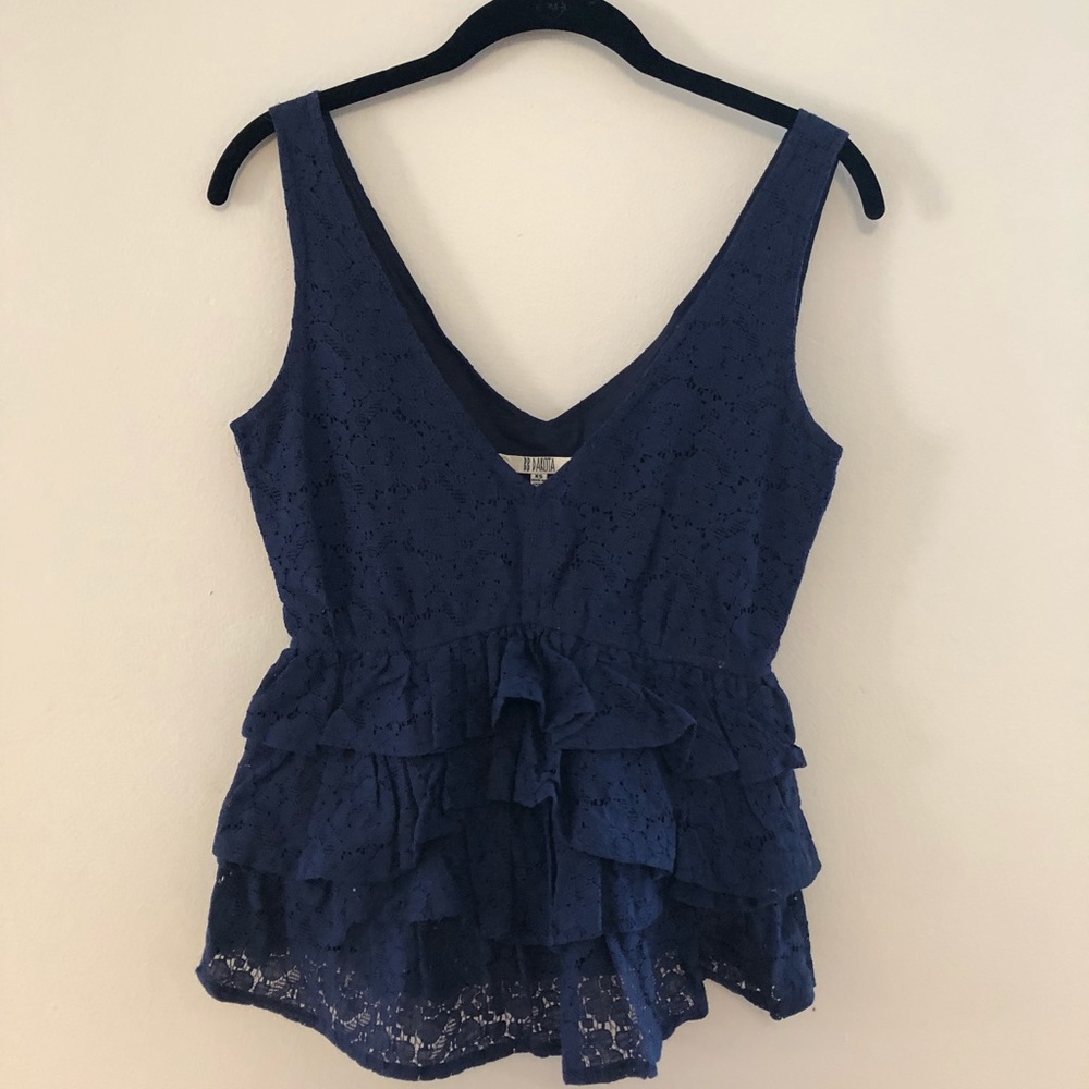 BB Dakota Peplum Blouse